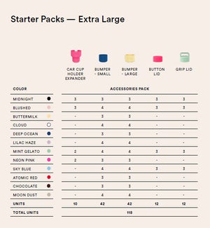Extra Large Accessory Pack 118 pcs