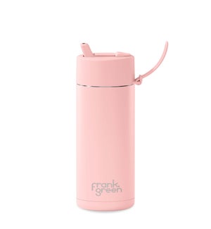 20oz Reusable Bottle - Flip Straw Lid Blushed