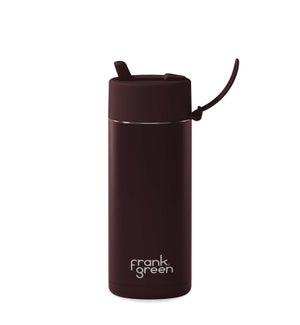 20oz Reusable Bottle - Flip Straw Lid Chocolate