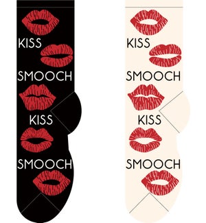 Kiss and Smooch - 3 pairs each of 2 colours