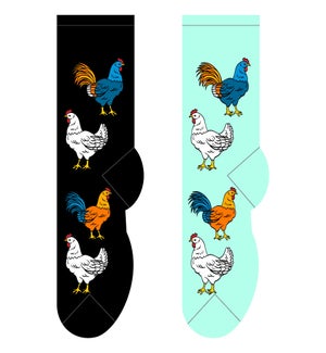 Cluck Cluck - 3 pairs each of 2 colours