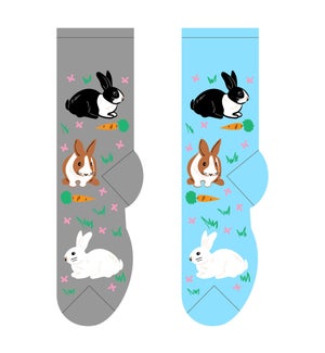 Bunnies - 3 pairs each of 2 colours