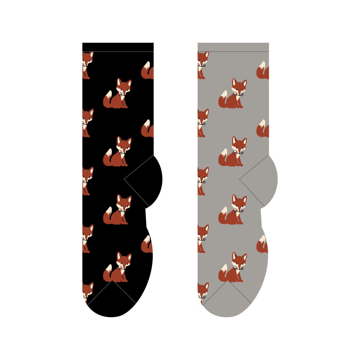 Fox - 6 pairs each of 2 colours