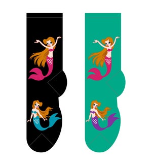 Mermaid - 3 pairs each of 2 colours