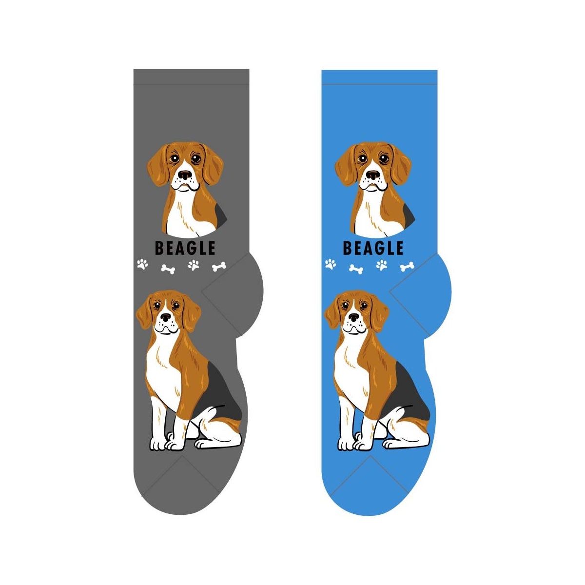 Beagle - 6 pairs each of 2 colours