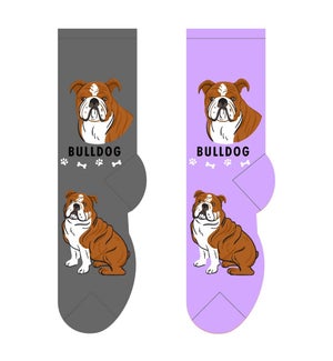 Bulldog - 3 pairs each of 2 colours
