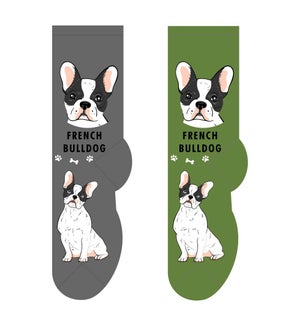 French Bulldog - 3 pairs each of 2 colours