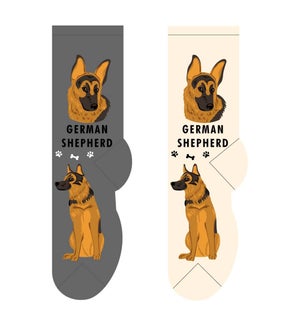 German Shepherd - 3 pairs each of 2 colours