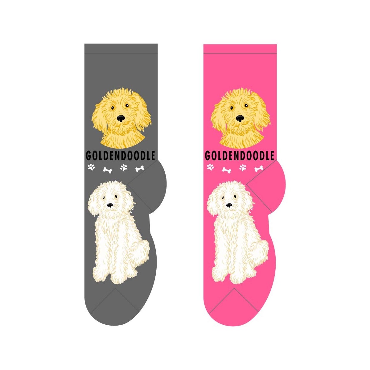 Goldendoodle - 6 pairs each of 2 colours