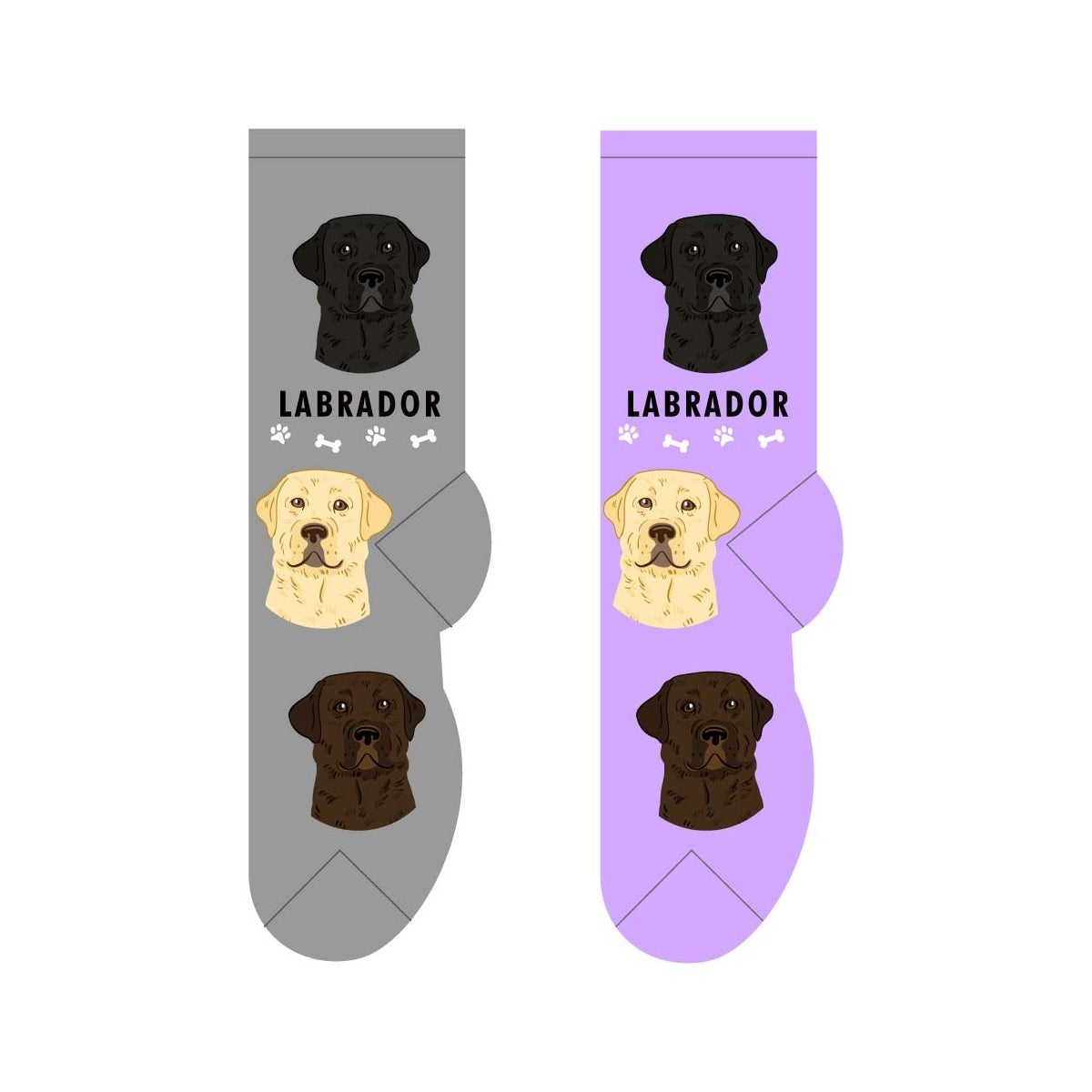 Labrador - 6 pairs each of 2 colours
