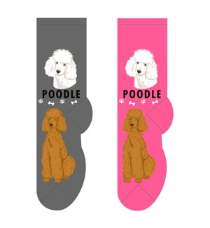 Poodle - 3 pairs each of 2 colours