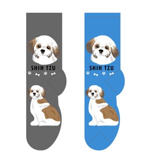 Shih Tzu - 3 pairs each of 2 colours
