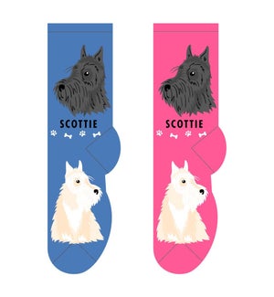 Scottie - 3 pairs each of 2 colours