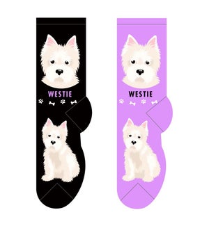 Westie - 3 pairs each of 2 colours