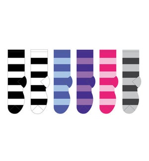 Fluffy Stripes - 2 of each colour