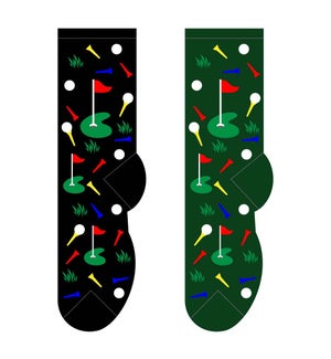 Putting Green - 3 pairs each of 2 colours