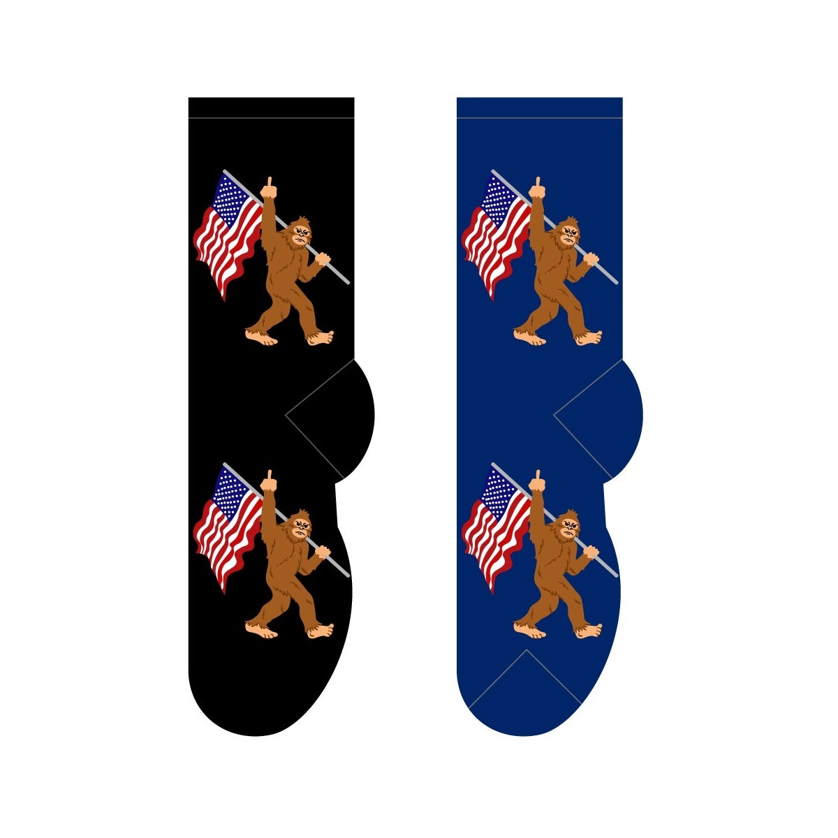 Big Foot Middle Finger