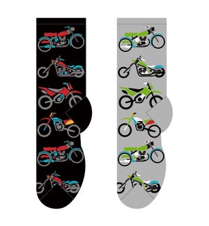 Motorcycles - 3 pairs each of 2 colours