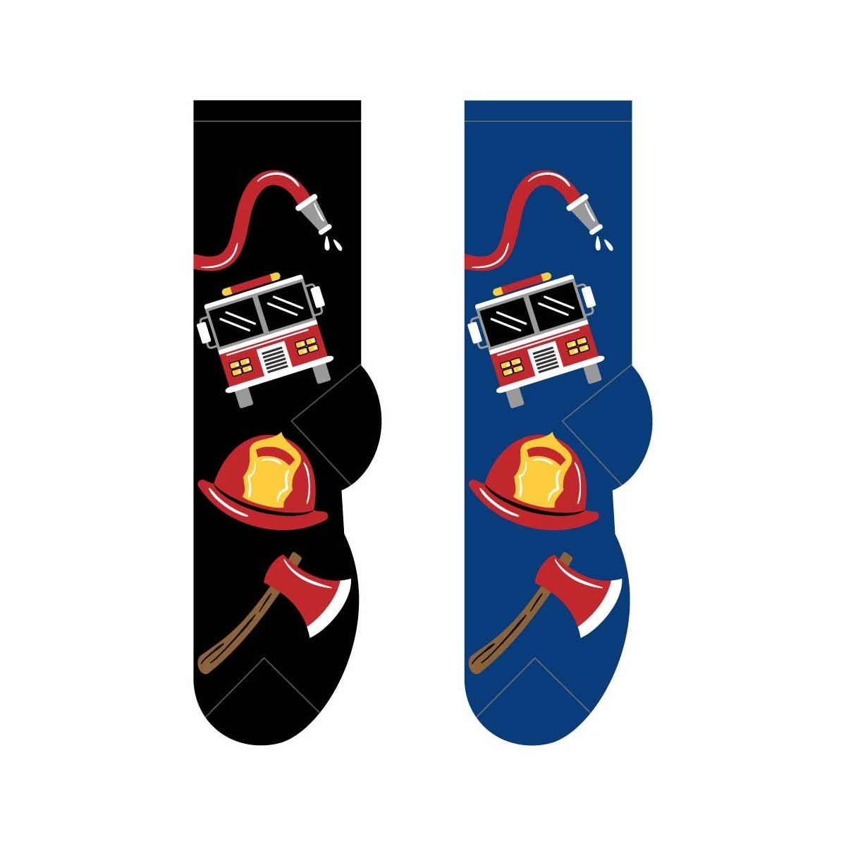 Fireman - 6 pairs each of 2 colours