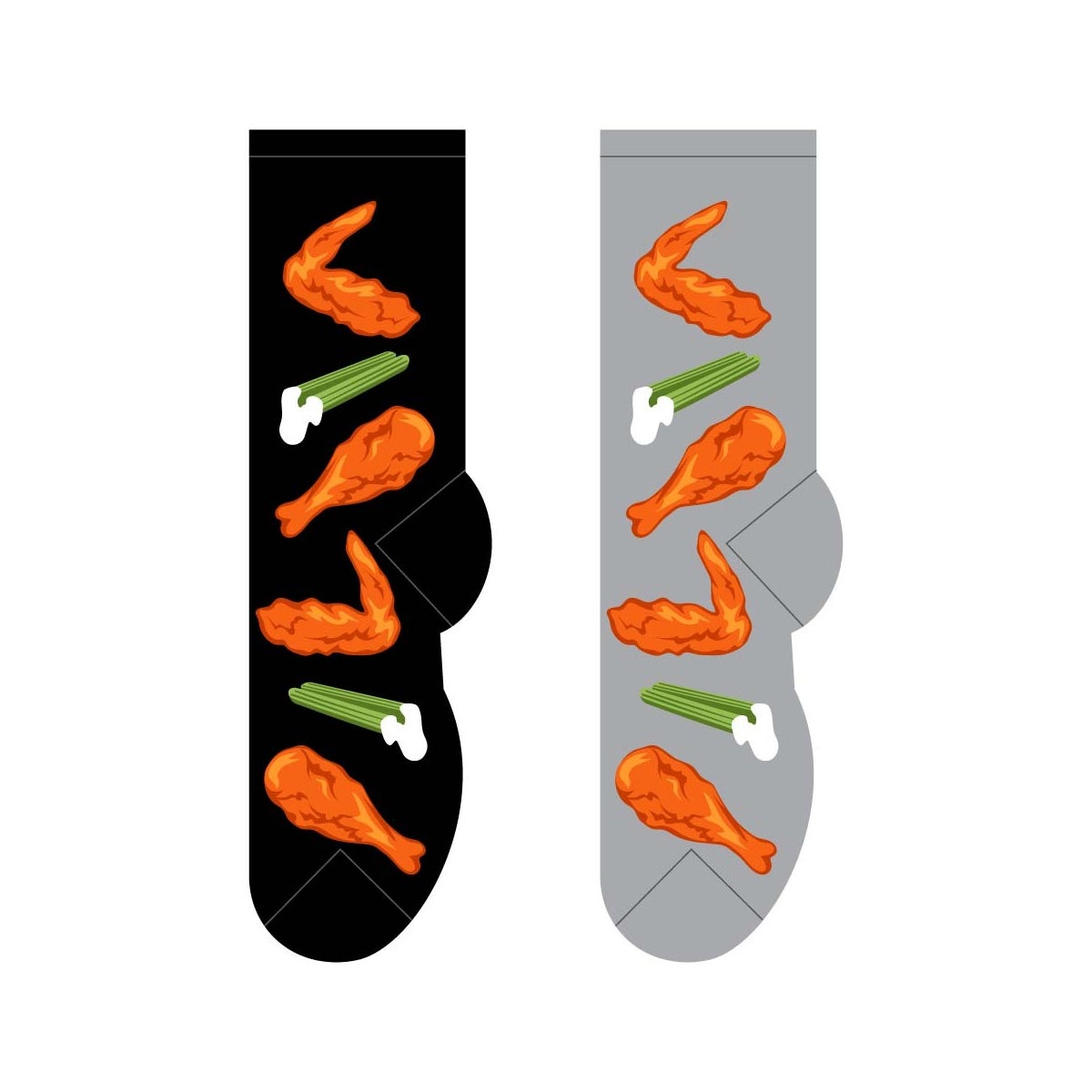 Buffalo Wings - 6 pairs each of 2 colours