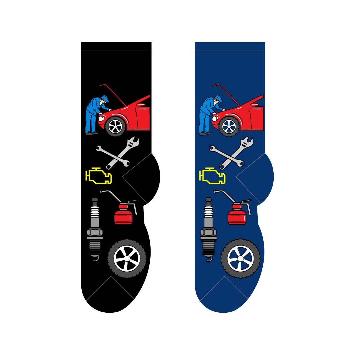 Mechanic - 6 pairs each of 2 colours