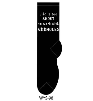 Life is too short to work with a$$holes