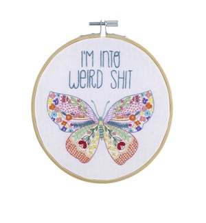 Im Into Weird Shit Embroidery Kit