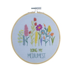 Doing My Mediumest Embroidery Kit