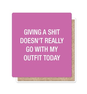 Giving a shit doesnt really go Coaster