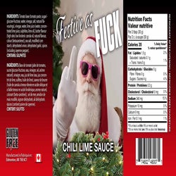 Festive as Fuck Chili Lime BBQ Sauce