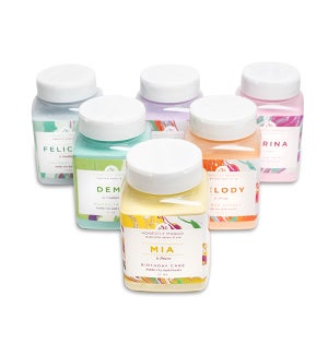 Bubble Fizz Bath Powder Starter Pack, 3 of Each Scent and Testers