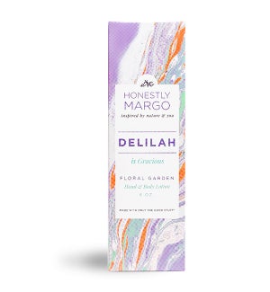 Hand and Body Lotion Floral Garden DELILAH - 6 oz.