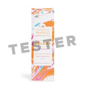 Hand and Body Lotion TESTER Orange Sorbet MELODY