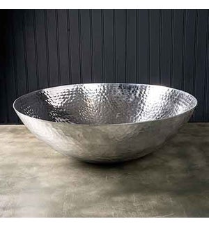 Hammered Bowl, 19 in