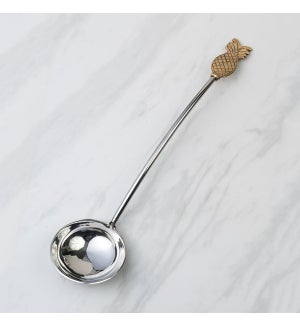 Stainless Steel Gold Pineapple Handle Ladle