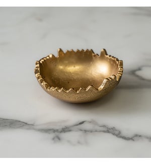 Gold Cut Bowl Sm, 4 in