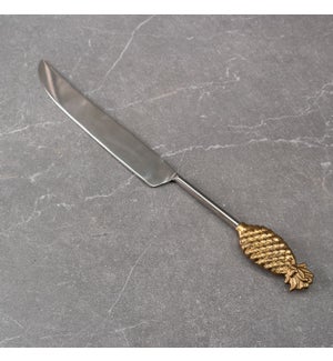 Gold Aluminum Pineapple Cake Knife