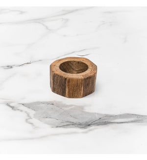 Wood Napkin Rings Set of 12