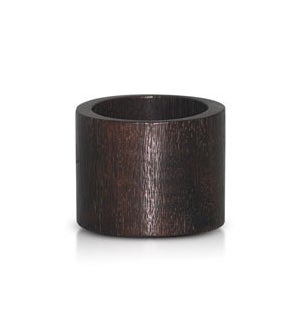 Round Wood Napkin Rings Set of 4