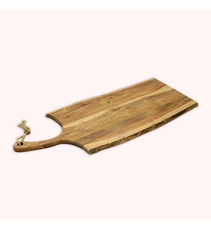 Live Edge Wood Chop Board Lg, 39x17x1 in