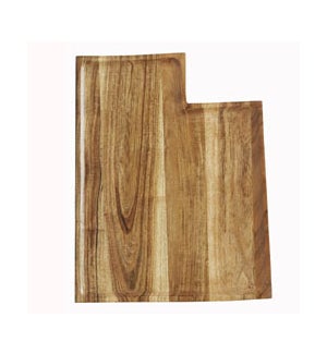 Utah Shaped Wooden Chopping Board