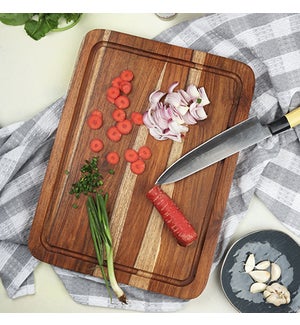 Chopping Board With Juice Groove, 15.75x12x1 in