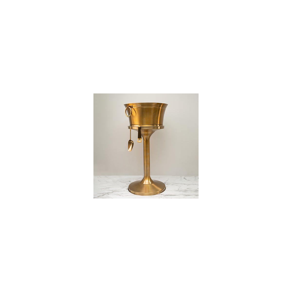 Gold SS Bev Tub - Stand and Tool