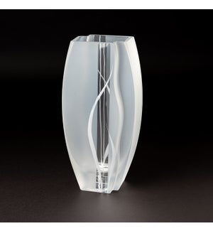 Wind and Grass Series Lead Free Crystal Vase