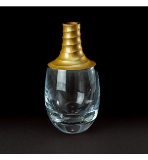 Gold Series Lead Free Crystal Vase