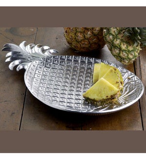 Etched Aluminum Pineapple Tray