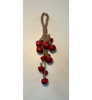 Red Small Bells Hanger 12in