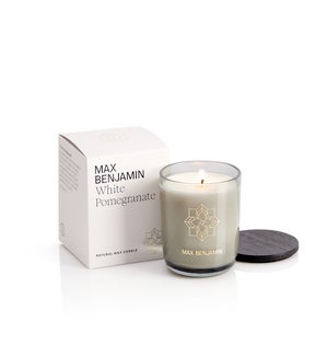 Candle 210G With Lid - White Pomegranate