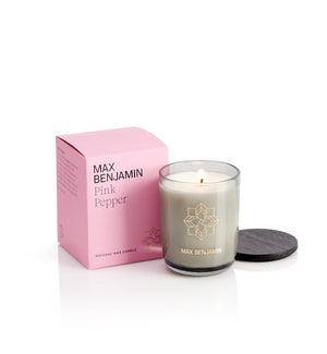Candle 210G With Lid - Pink Pepper