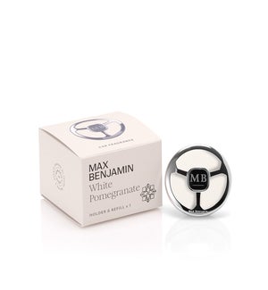 Car Fragrance Dispenser - White Pomegranete